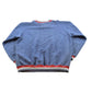 Vintage 1990s Russell Athletic Salem Witches Embroidered V-Neck Sweatshirt Men's L