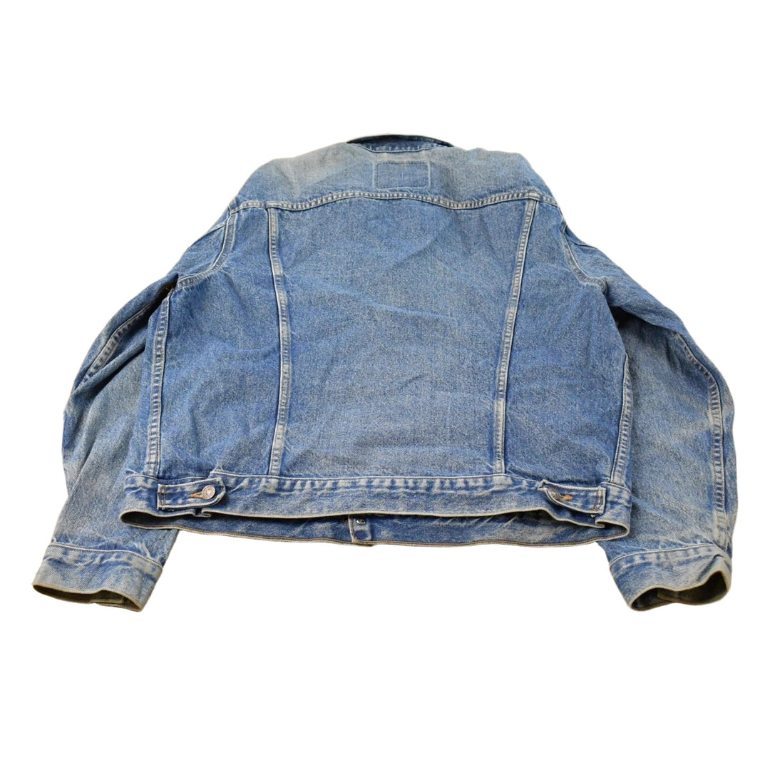 Vintage 1990s Levi's Denim Jean Trucker Jacket Men's L