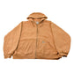 Vintage 1990s Carhartt Full Zip Thermal Lined Hoodie Sweatshirt Men's 2XL