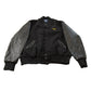 Vintage 1990s Holloway Embroidered Wool Leather Varsity Jacket Men's 2XL