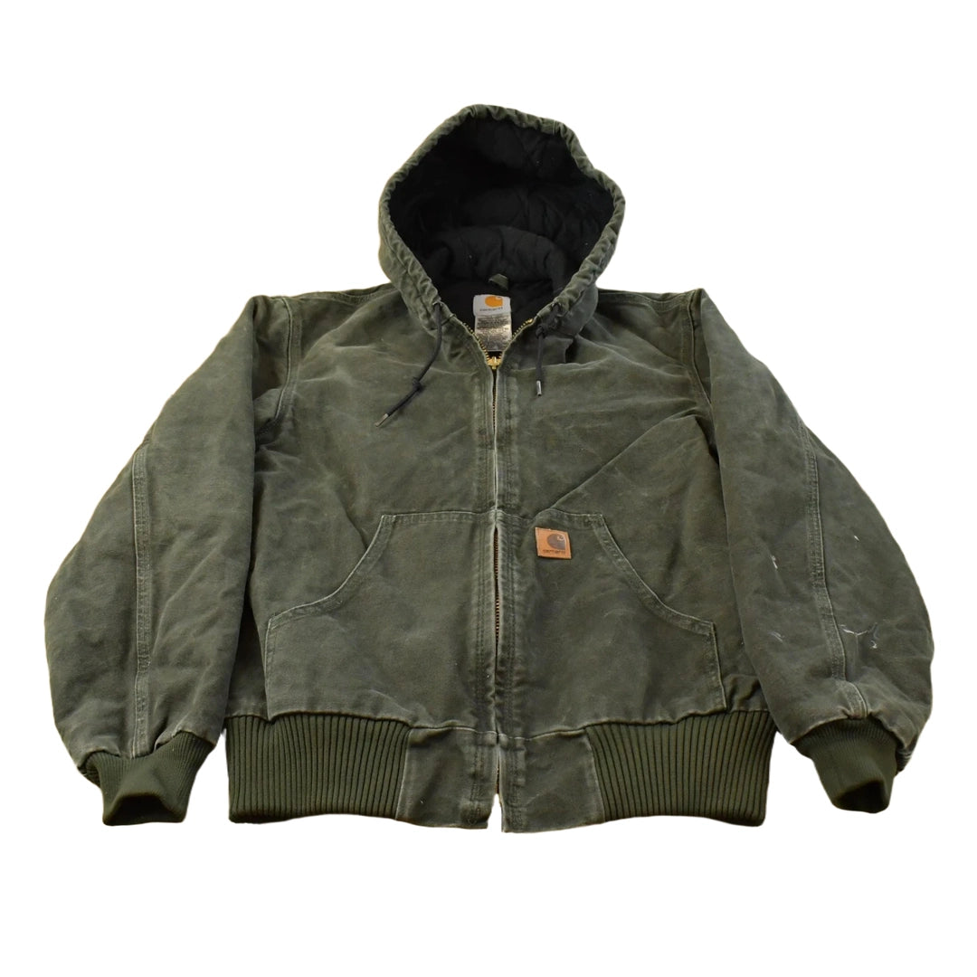 Vintage 2000s Carhartt Hooded Jacket Men's Small