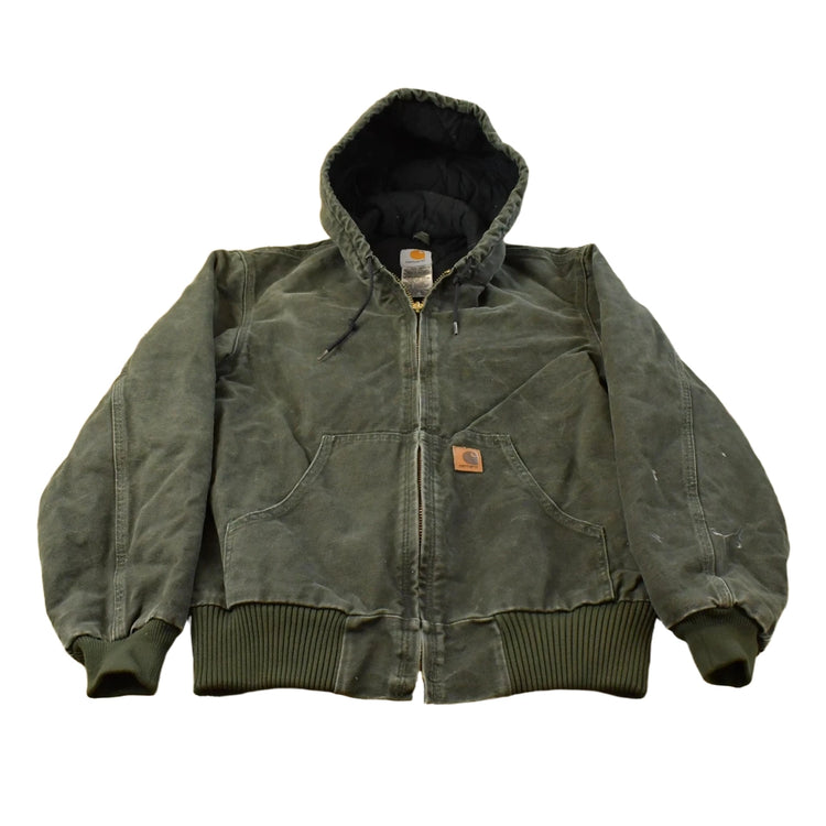 Vintage 2000s Carhartt Hooded Jacket Men's Small