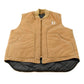 Vintage 1990s Carhartt Quilted Lined Vest Jacket Men's Large
