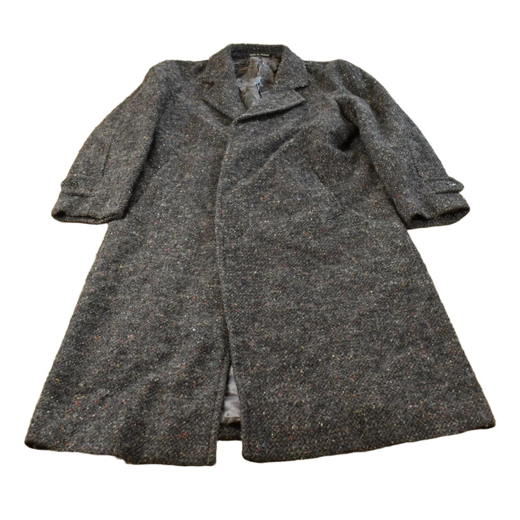 Vintage 1990s Kindler Wool Trench Coat Men's Large