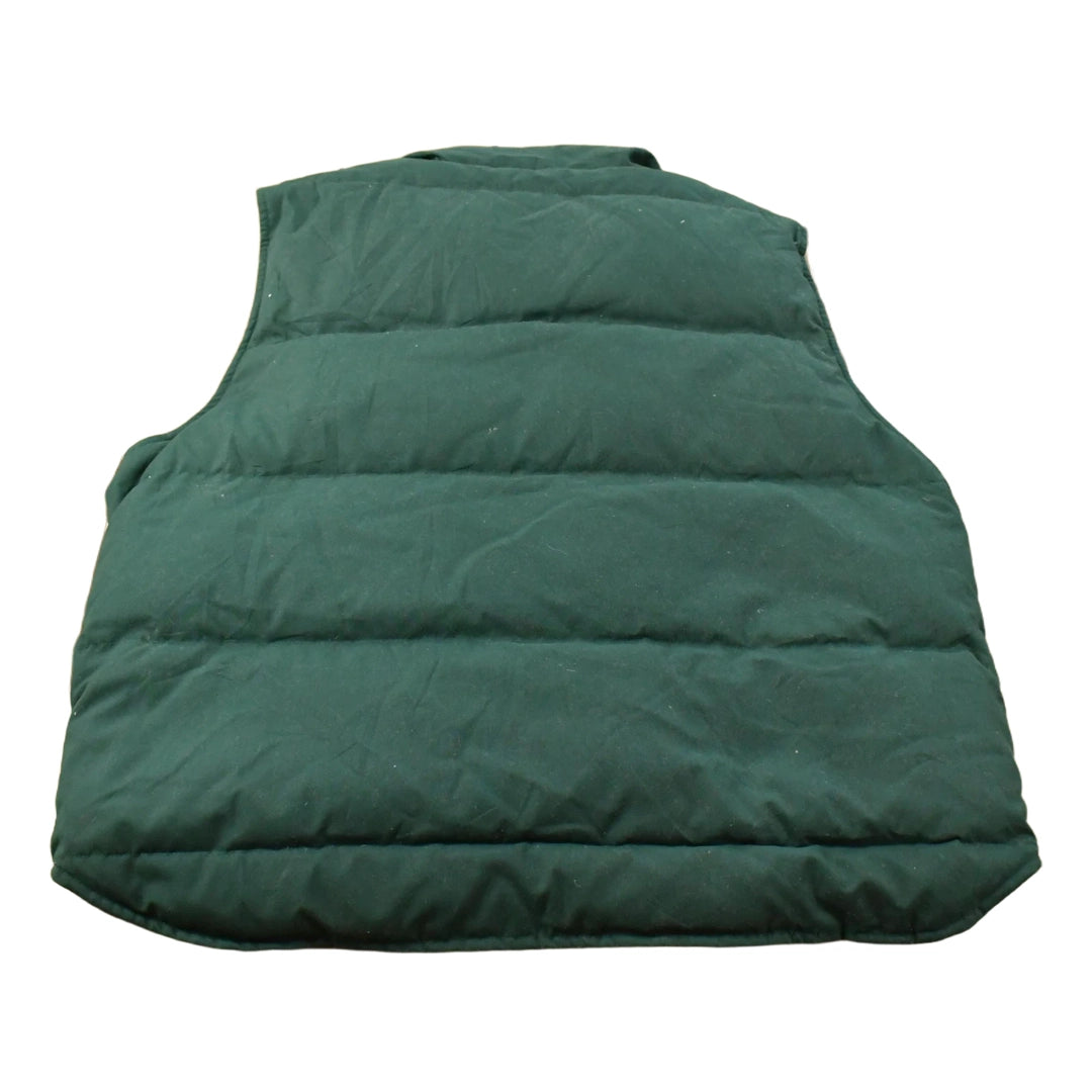 Vintage 1990s Eddie Bauer Goose Down Puffer Vest Jacket Men's M