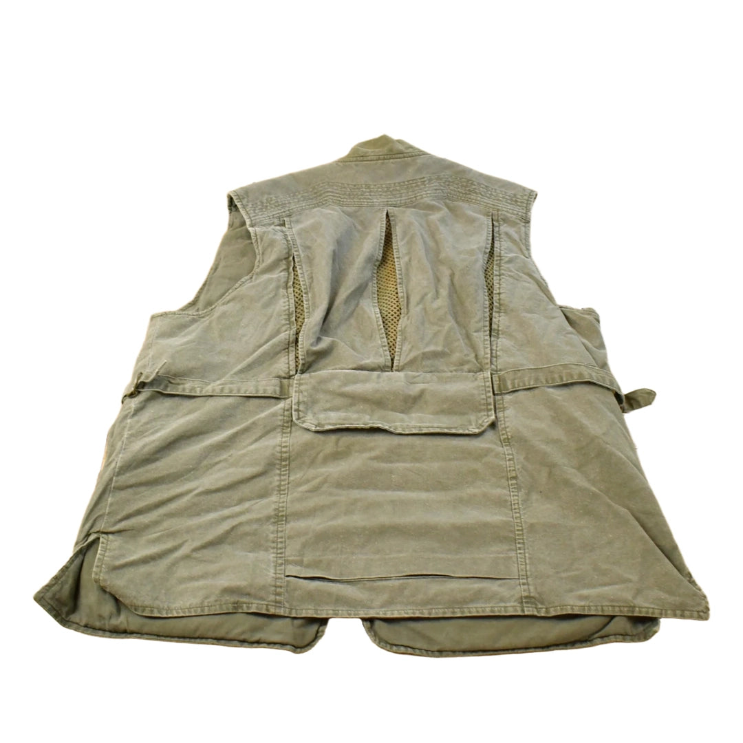 Vintage 1990s Eddie Bauer Fishing Vest Jacket Men's S Men's Medium