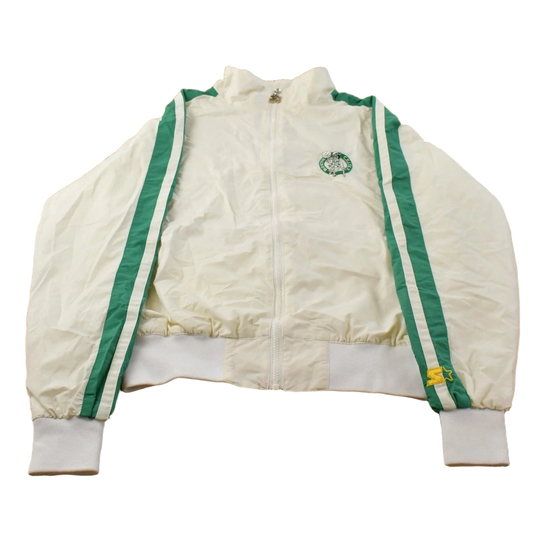 Vintage 1990s Boston Celtics Starter Full Zip NBA Basketball Jacket Men's Large