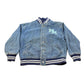 Vintage 1990s Disney Mickey Mouse Mick's Maulers Baseball Embroidered Jean Jacket Youth Small