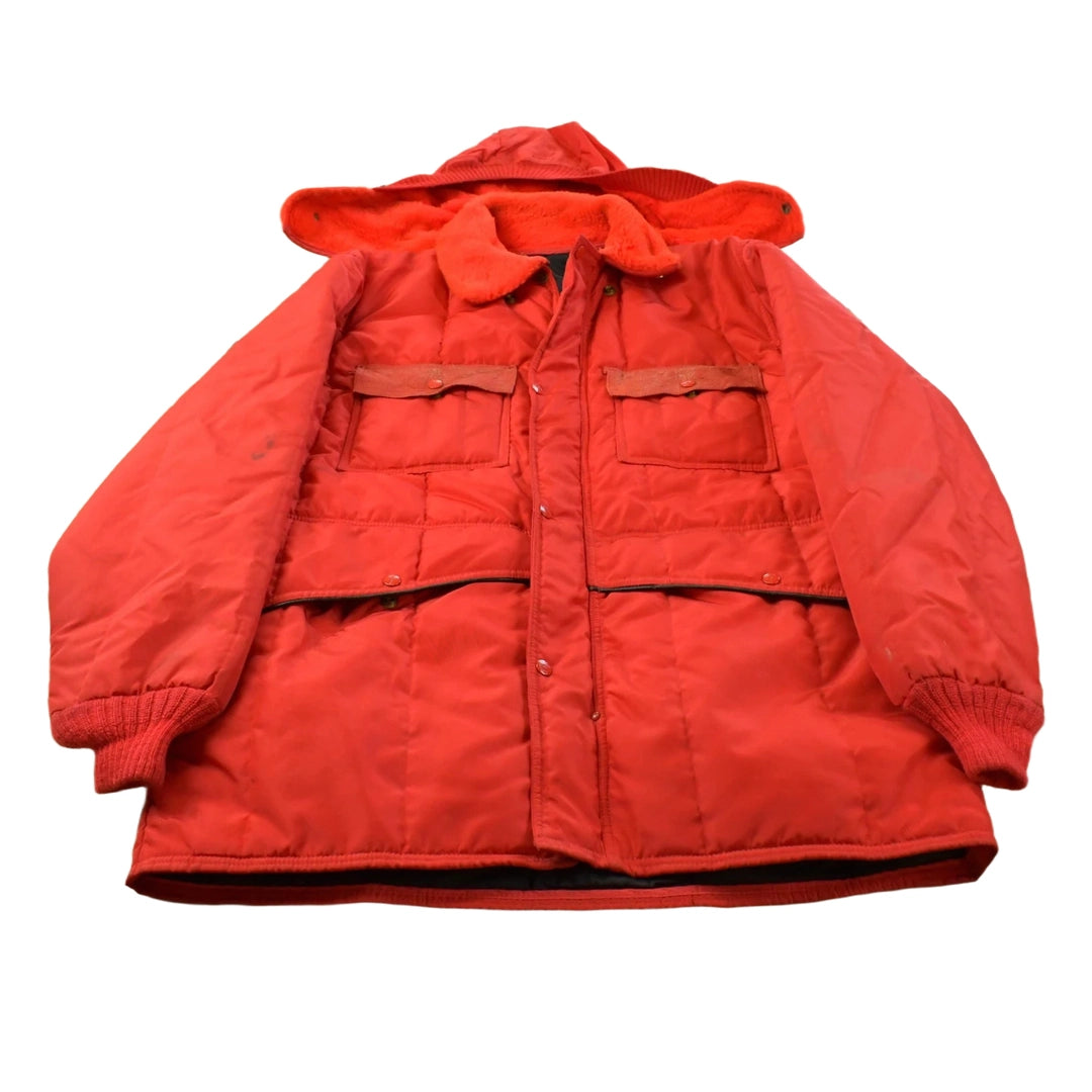 Vintage 1980s Refrigi Wear Down Parka Jacket Men's XL
