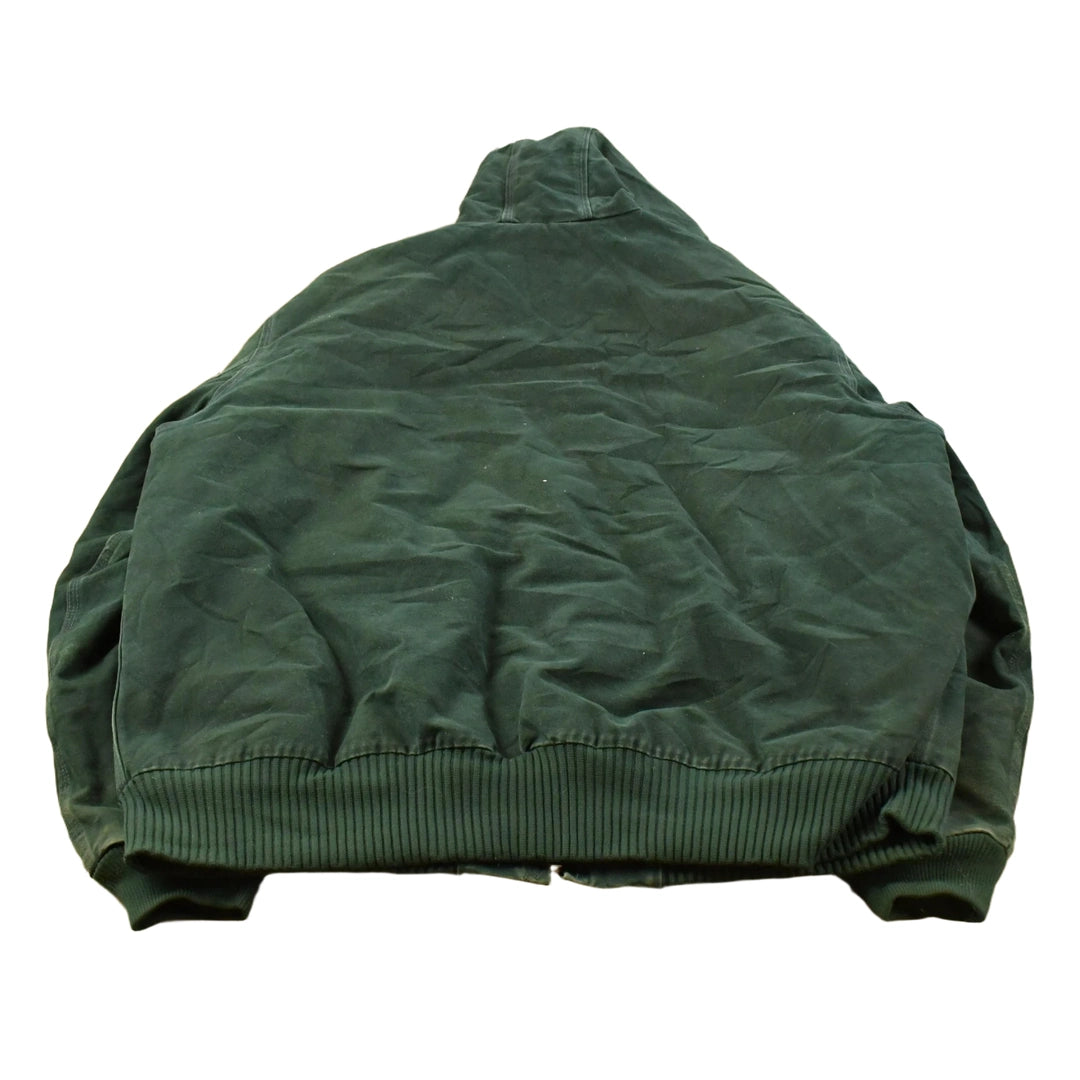 Vintage 1990s Carhartt Hooded Jacket Men's XL Tall