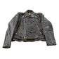 Vintage 1980s Vanguard Biker Leather Jacket Men's Small