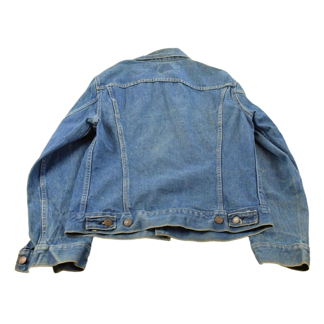 Vintage 1990s Levi's Denim Jean Trucker Jacket Men's S