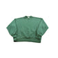 Vintage 1990s Jerzees Blank Green Crewneck Sweatshirt Men's L