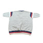 Vintage 1980s Fleece Mates Short Sleeve V-Neck Sweatshirt Men's S