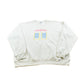 Vintage 1990s Russell Athletic Cape May Beach Chair Souvenir Crewneck Sweatshirt Men's L