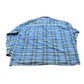 Vintage 1990s Oakland Outdoors Plaid Printed Cotton Flannel Button Up Shirt Men's XL