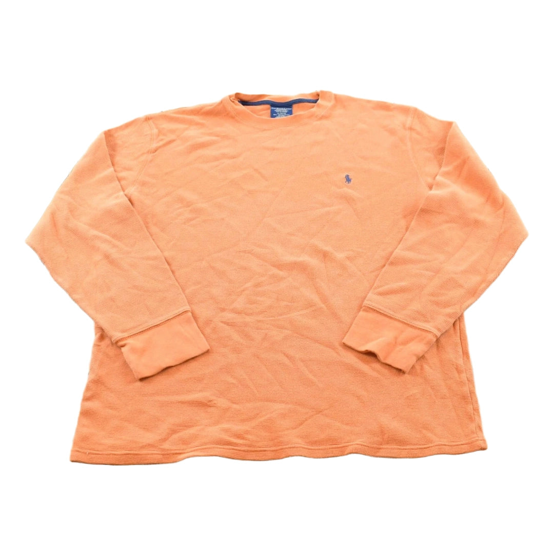 Vintage Y2K Ralph Lauren Polo Sleepwear Thermal Long Sleeve Undershirt T-Shirt Men's L
