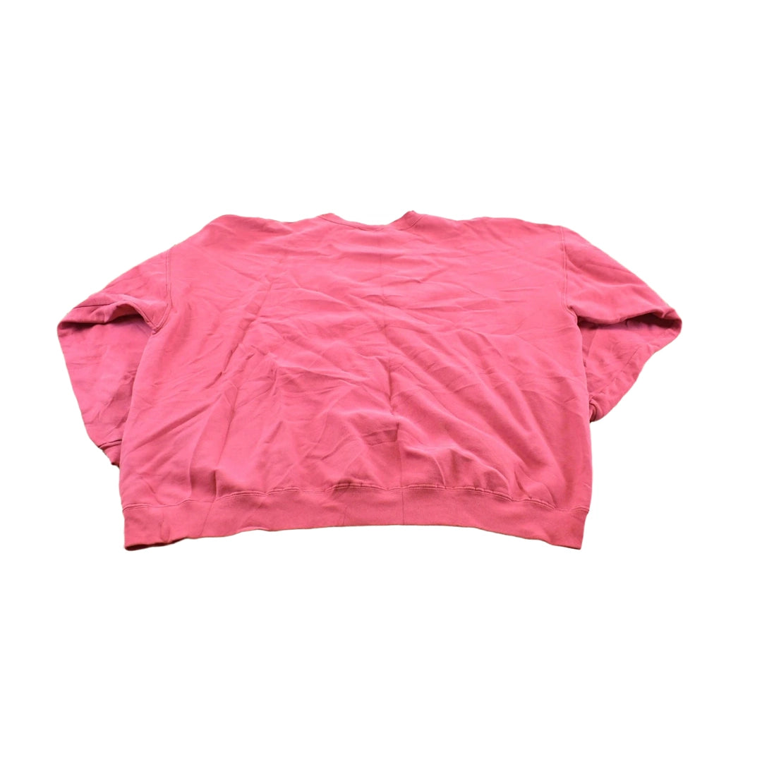 Vintage 1990s Curves for Women Gym Embroidered Promotional Crewneck Sweatshirt Men's XL