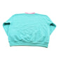 Vintage 1980s Boundary Waters Quilted Embroidered Crewneck Sweatshirt Women's L