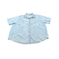 Vintage 1999 Warner Bros Looney Tunes Tweety Bird Embroidered Short Sleeve Denim Shirt Women's 3XL