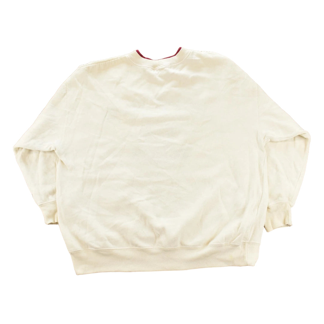 Vintage 1990s Limited Jeans Worldwide Embroidered Crewneck Sweatshirt Men's L