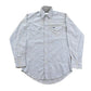 Vintage 1990s Wrangler Chambray Western Pearl Snap Button Up Shirt Men's M