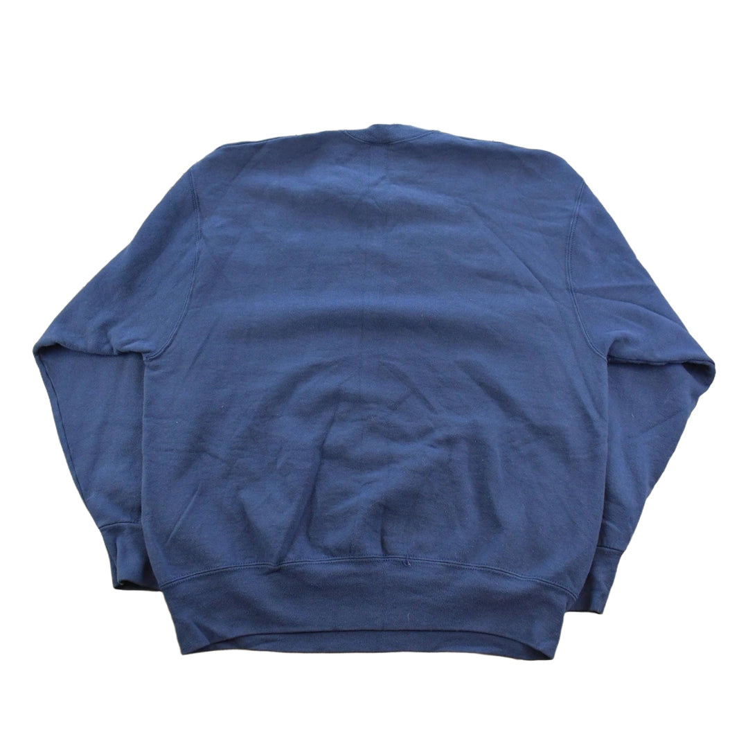 Vintage 1994 National Speed Skating Championships Embroidered Crewneck Sweatshirt Men's L