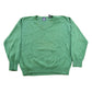 Vintage 1990s Gap Blank Green Knit V-Neck Sweater Men's XL