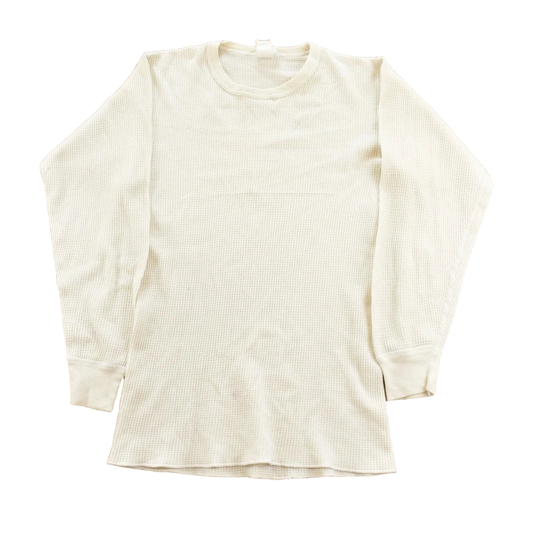 Vintage 1980s Thermal Long Sleeve Undershirt Men's S