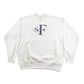 Vintage 1990s San Francisco Embroidered Travel Crewneck Sweatshirt Men's XL