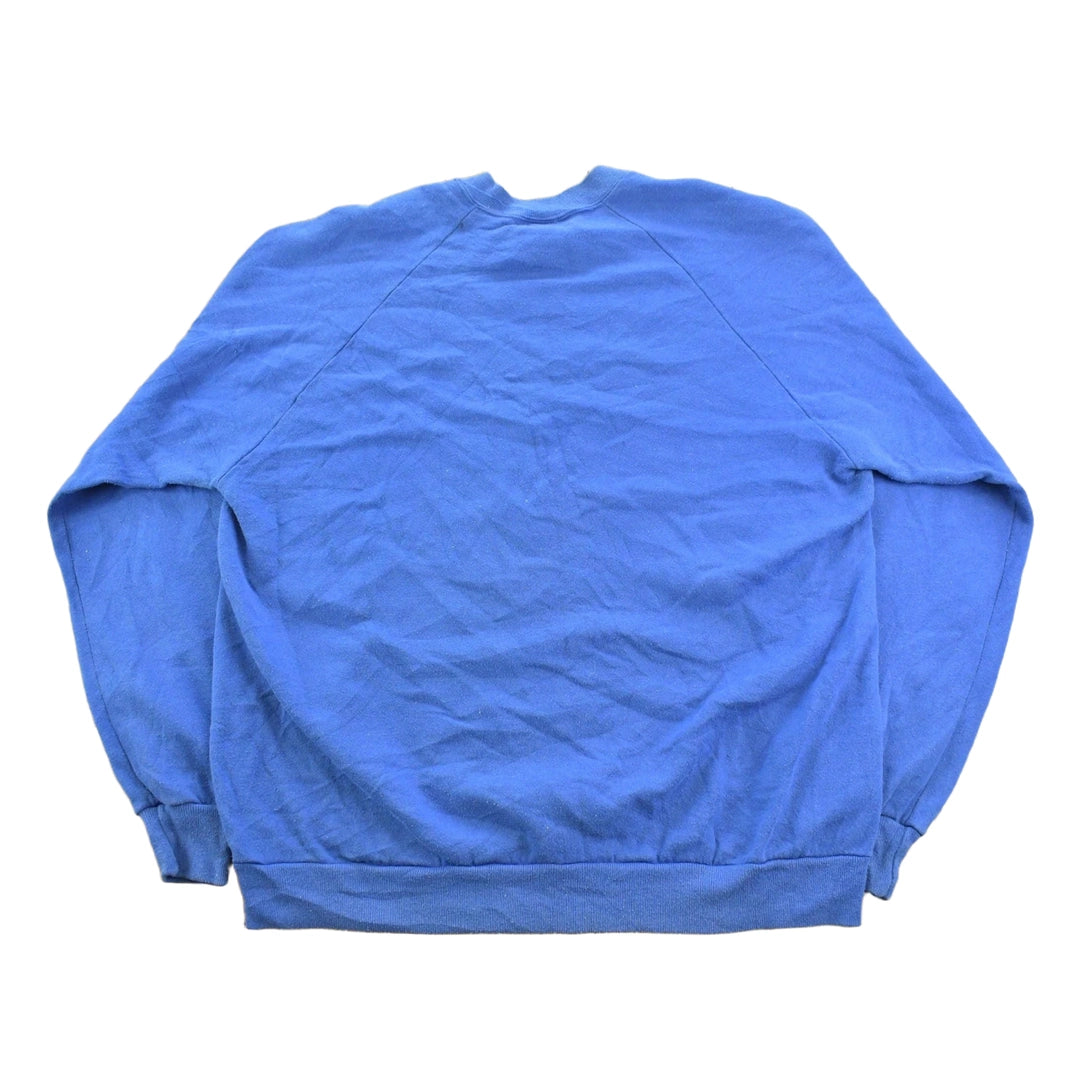 Vintage 1990s South Dakota State University Jack Rabbits Collegiate Raglan Crewneck Sweatshirt Men's L
