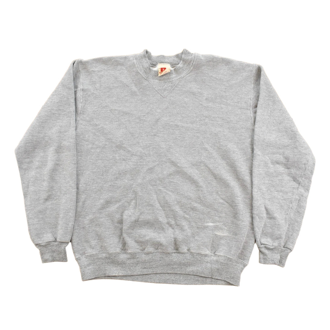 Vintage 1970s Russell Blank Heather Grey Crewneck Sweatshirt Men's M