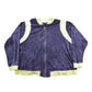 Vintage 1990s Sports Savvy Velour Zip Up Track Suit Women's L