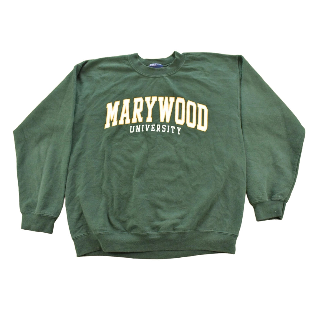 Vintage 1990s Marywood University Collegiate Crewneck Sweatshirt Men's L