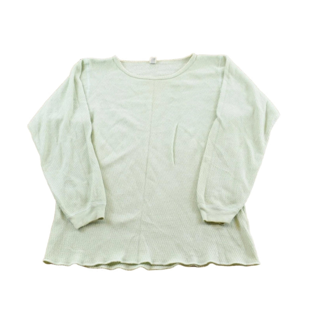 Vintage 2000s Lady Morgan Arctex Mint Green Thermal Long Sleeve T-Shirt Women's XL
