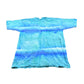 Vintage 1990s Blank Blue Tie Dye T-Shirt Men's L