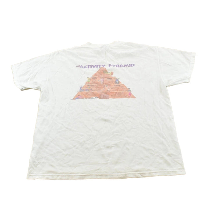 Vintage 1990s Activity Pyramid Promotional T-Shirt Men's L