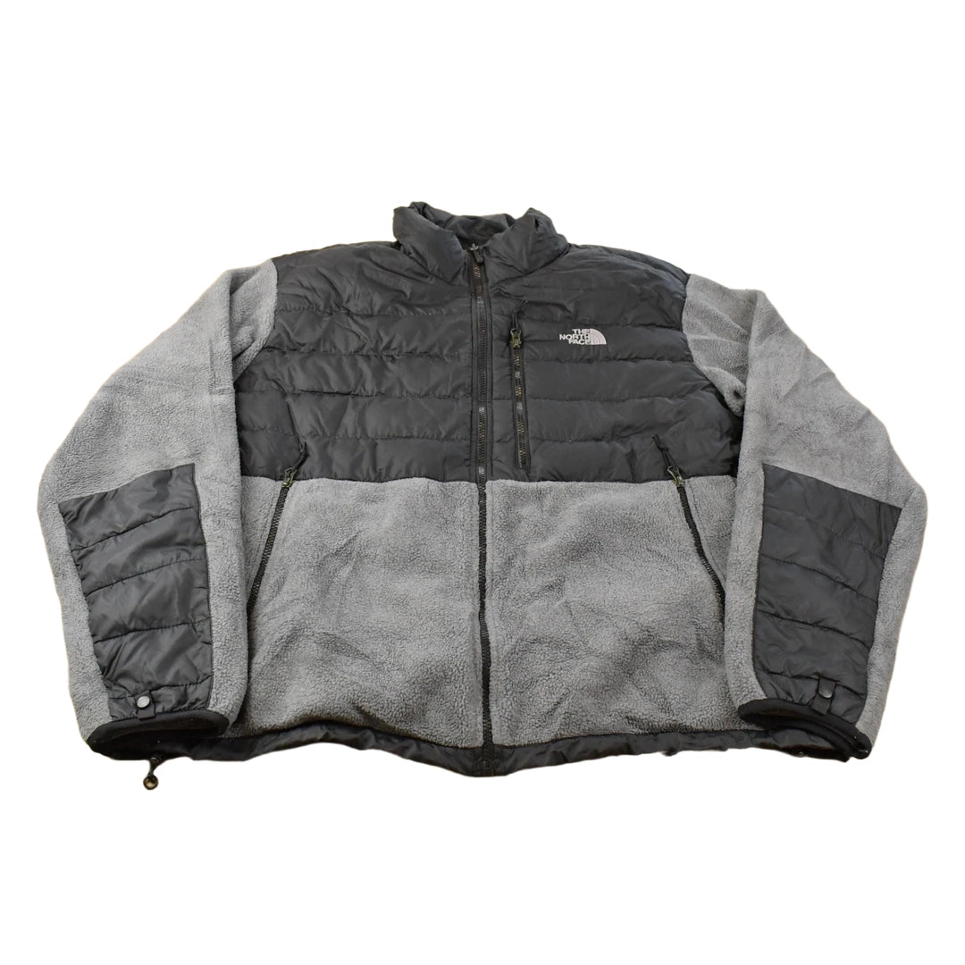 Vintage 1990s The North Face 550 Down Denali Puffer Fleece Sweater Jacket Men's XL