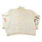 Vintage 1990s Espirit Sport Abstract Pattern Knit Mock Neck Sweater Men's M-L