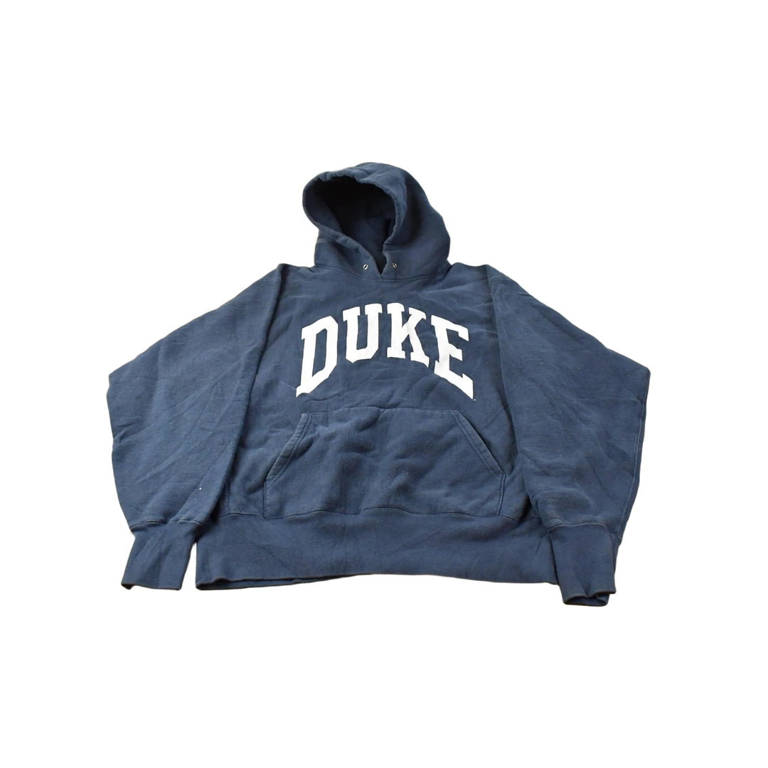 Vintage 1990s Duke University Hoodie Sweatshirt Men's L