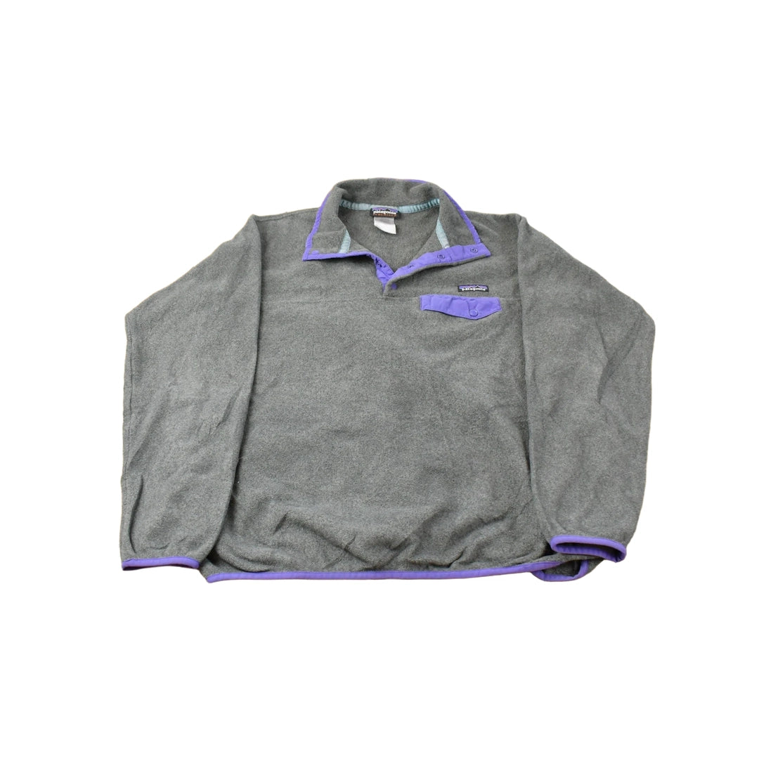 Vintage 2000s Patagonia Synchilla Fleece Snap T Sweater Women's Large