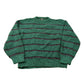 Vintage 1990s American Eagle Wool Knit Striped Crewneck Sweater Men's M