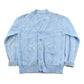 Vintage 1990s Geometric Knit Cardigan Sweater Men's M