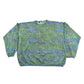 Vintage 1990s Maui Floral Paisley Graphic Crewneck Sweatshirt Men's 2XL
