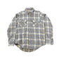 Vintage 1980s Wild River Plaid Flannel Button Up Shirt Men's S