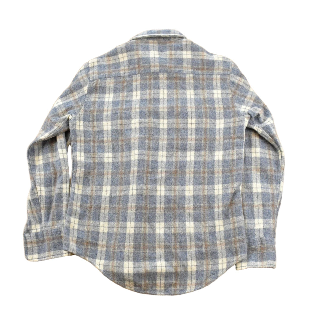 Vintage 1980s Wild River Plaid Flannel Button Up Shirt Men's S