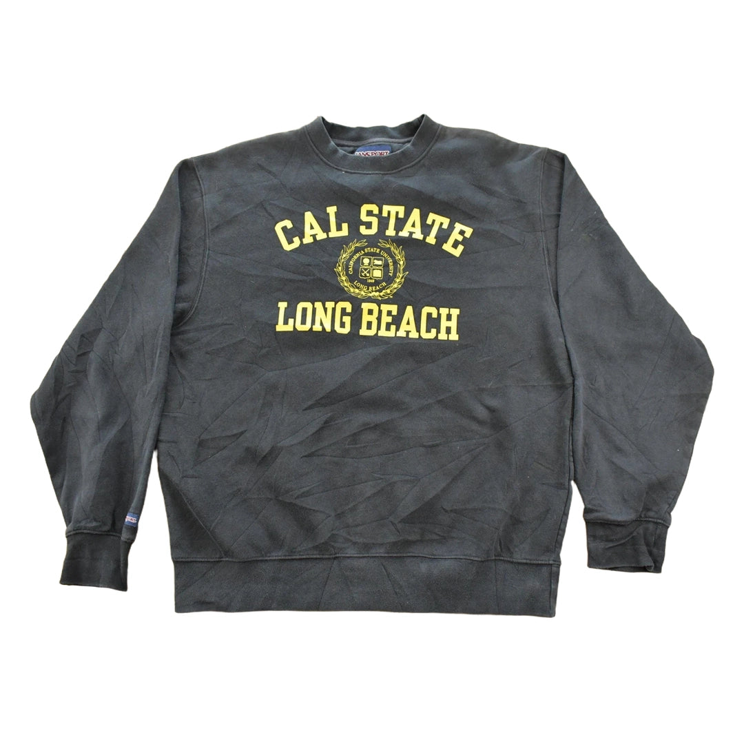 Vintage 1990s California State University Long Beach Collegiate Crewneck Sweatshirt Men's M Men's Large