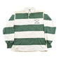 Vintage 1990s Barbarian Rugby Wear Striped Embroidered Rugby Long Sleeve Polo Shirt Men's S