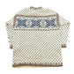 Vintage 1970s Nordstrikk Nordic Fair Isle Knit Cardigan Sweater Women's M