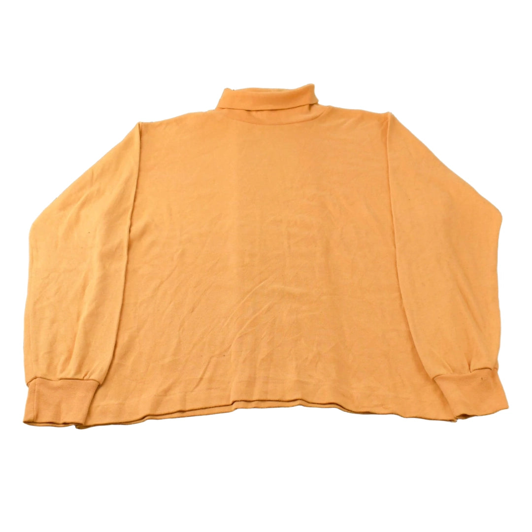 Vintage 1990s That's Me Turtleneck Blank Long Sleeve T-Shirt Men's M Short
